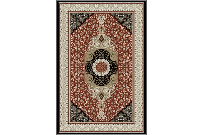 HOMEFESTO Matta 140x220 cm Multifärgad/Sammet - Textilier & mattor - Mattor - Orientaliska mattor - Persisk matta