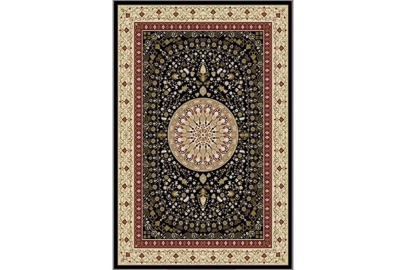 HOMEFESTO Matta 140x220 cm Multifärgad/Sammet - Textilier & mattor - Mattor - Orientaliska mattor - Persisk matta