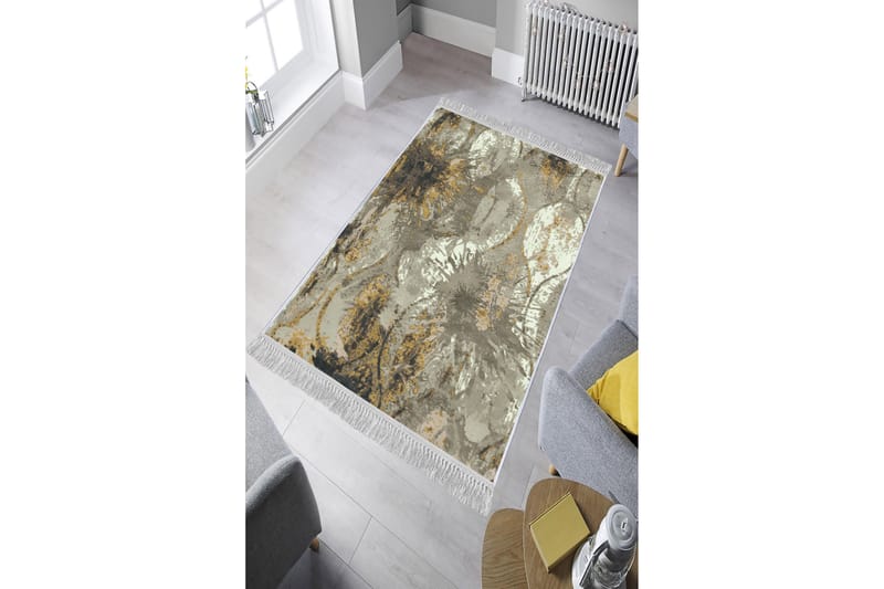 HOMEFESTO Matta 140x220 cm Multifärgad/Sammet - Textilier & mattor - Mattor - Orientaliska mattor - Persisk matta