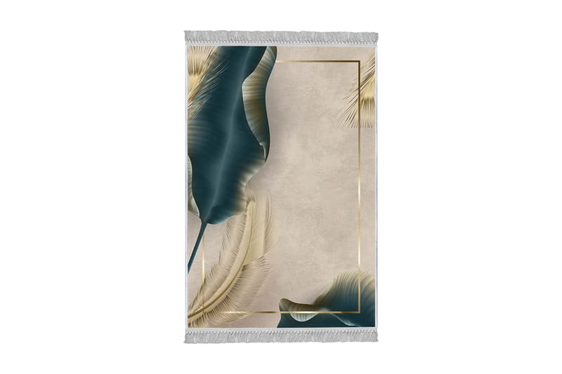 HOMEFESTO Matta 140x220 cm Multifärgad/Sammet - Textilier & mattor - Mattor - Orientaliska mattor - Persisk matta