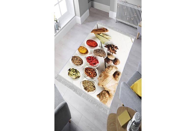 Homefesto Matta 140x220 cm - Multifärgad/Sammet - Textilier & mattor - Mattor - Orientaliska mattor - Persisk matta