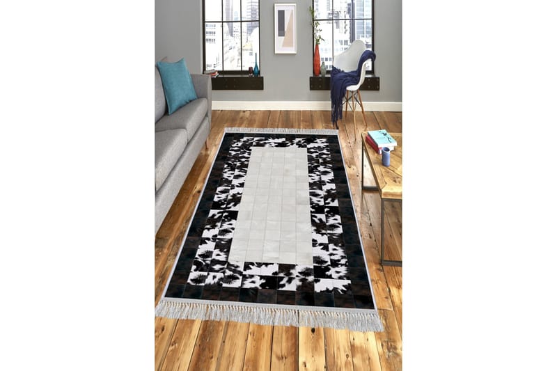 Homefesto Matta 140x220 cm, Multifärgad/Sammet