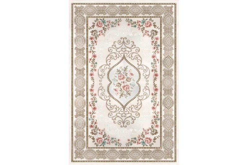 Homefesto Matta 140x220 cm, Multifärgad/Sammet