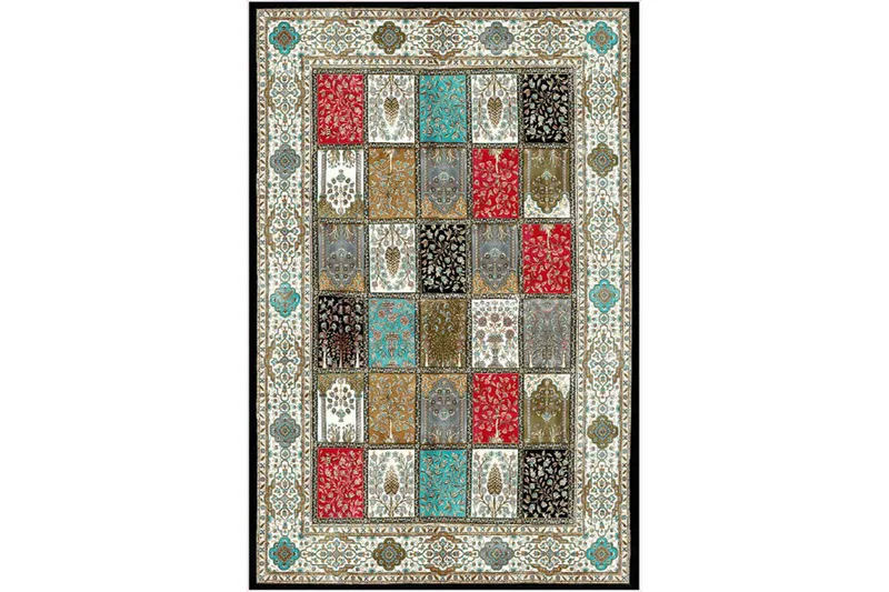 Homefesto Matta 140x220 cm - Multifärgad/Sammet - Textilier & mattor - Mattor - Orientaliska mattor - Persisk matta