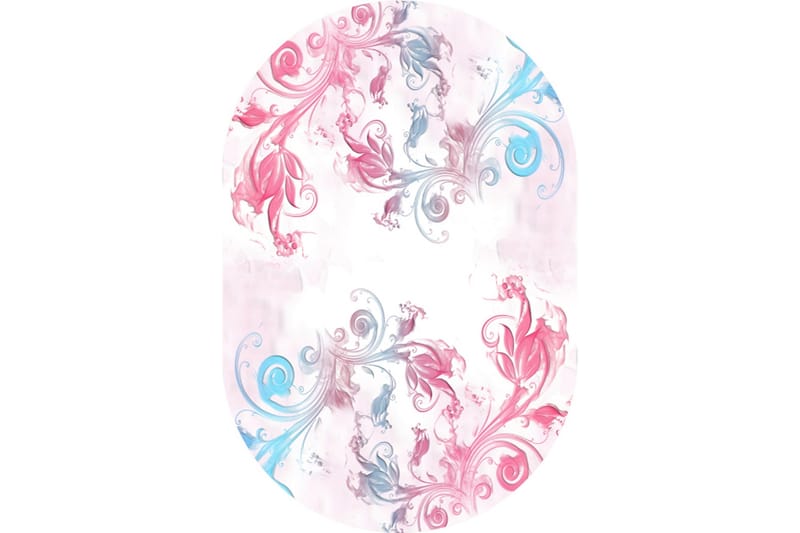 Homefesto Matta 140x220 cm - Multifärgad/Sammet - Textilier & mattor - Mattor - Orientaliska mattor - Persisk matta