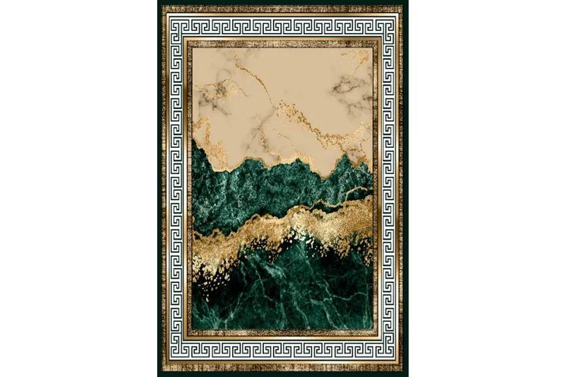 Homefesto Matta 140x220 cm - Multifärgad/Sammet - Textilier & mattor - Mattor - Orientaliska mattor - Persisk matta