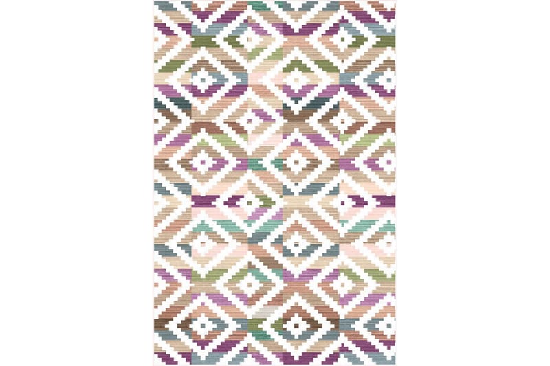 Homefesto Matta 140x220 cm - Multifärgad/Sammet - Textilier & mattor - Mattor - Orientaliska mattor - Persisk matta