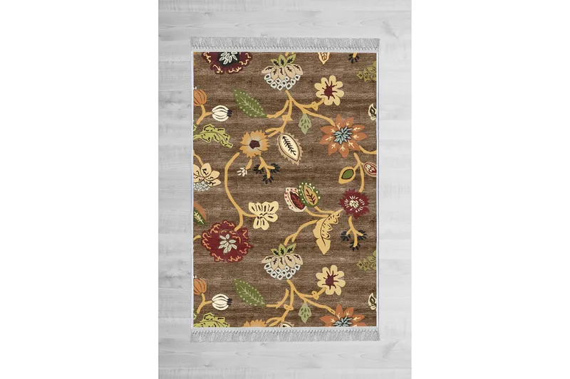 Homefesto Matta 140x220 cm, Multifärgad/Sammet