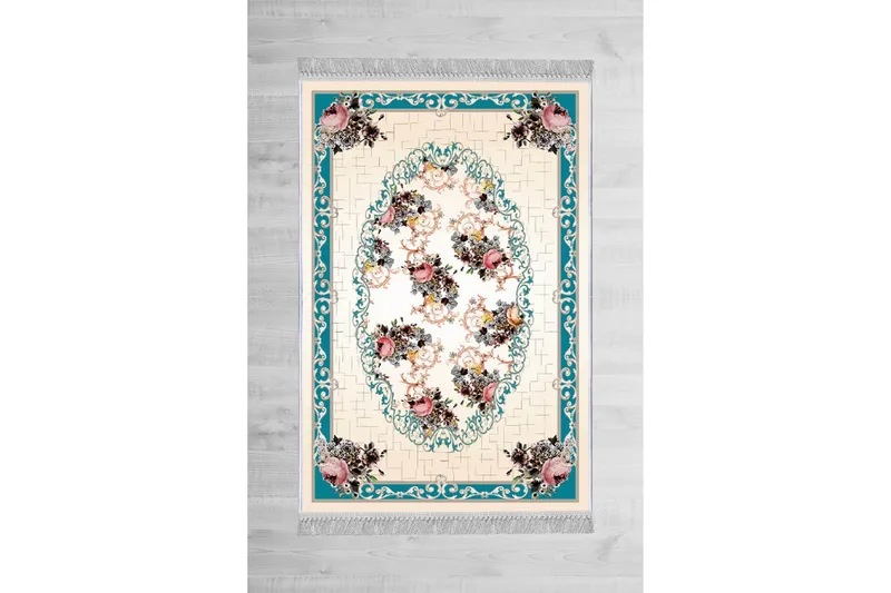 Homefesto Matta 140x220 cm - Multifärgad/Sammet - Textilier & mattor - Mattor - Orientaliska mattor - Persisk matta