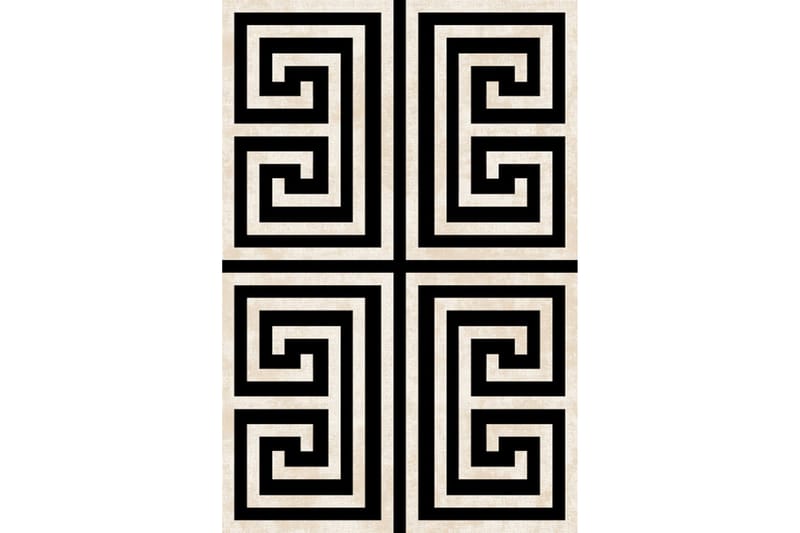 Homefesto Matta 140x220 cm, Multifärgad/Sammet