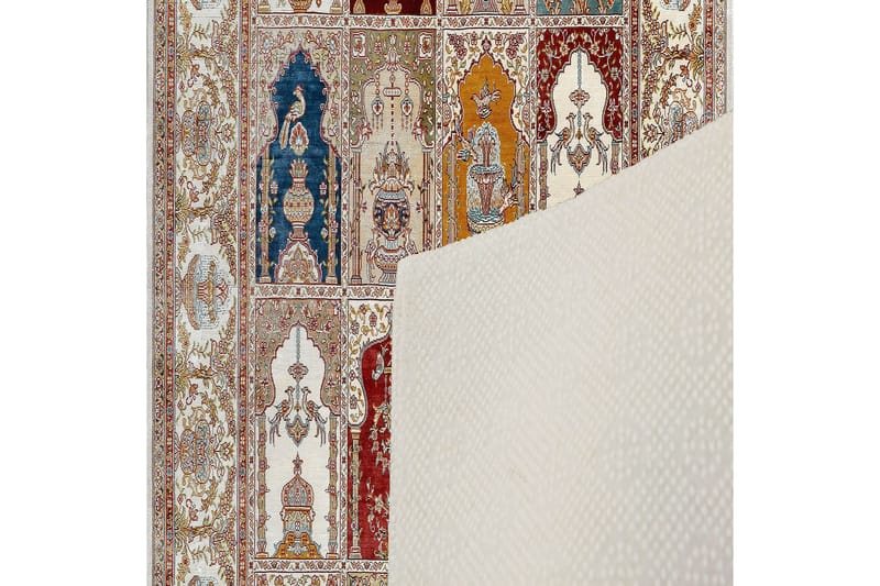 HOMEFESTO Matta 160x230 cm Multifärgad - Persisk matta - Orientaliska mattor