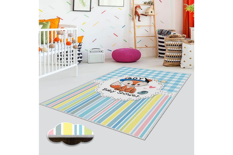 HOMEFESTO Matta 160x230 cm Multifärgad - Textilier & mattor - Mattor - Orientaliska mattor - Persisk matta