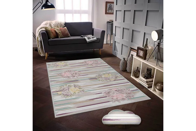 Homefesto Matta 160x230 cm - Multifärgad - Textilier & mattor - Mattor - Orientaliska mattor - Persisk matta