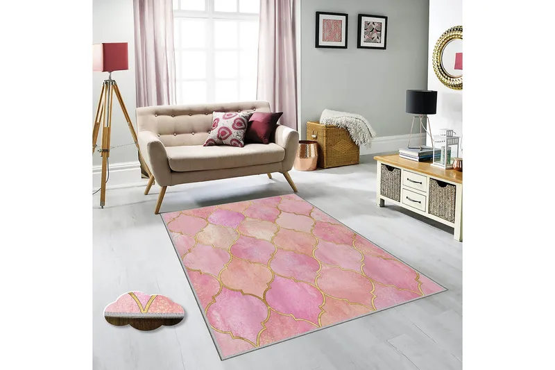 Homefesto Matta 160x230 cm, Multifärgad