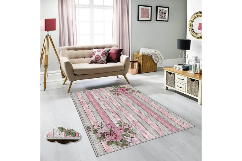 Homefesto Matta 160x230 cm - Multifärgad - Textilier & mattor - Mattor - Orientaliska mattor - Persisk matta