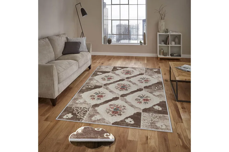 Homefesto Matta 160x230 cm, Multifärgad