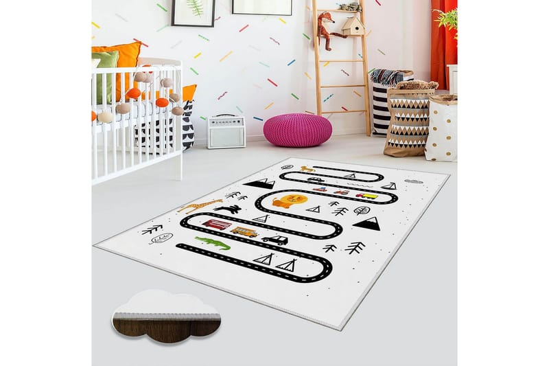 Homefesto Matta 160x230 cm - Multifärgad - Textilier & mattor - Mattor - Orientaliska mattor - Persisk matta