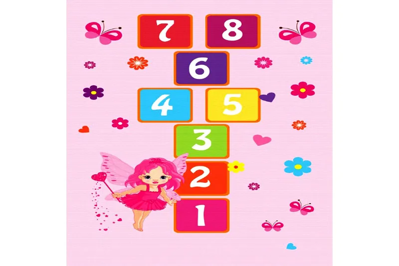 Homefesto Matta 160x230 cm, Multifärgad