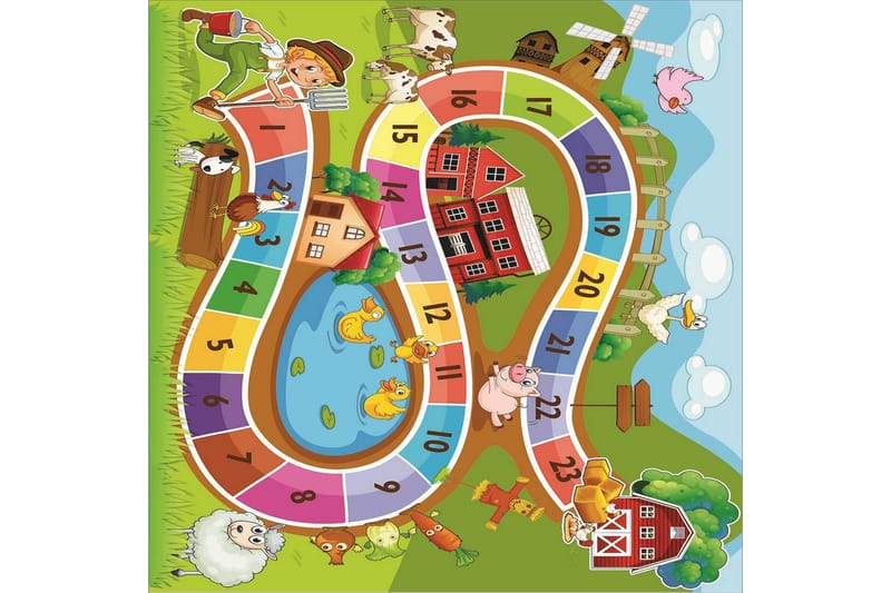 Homefesto Matta 160x230 cm - Multifärgad - Textilier & mattor - Mattor - Orientaliska mattor - Persisk matta