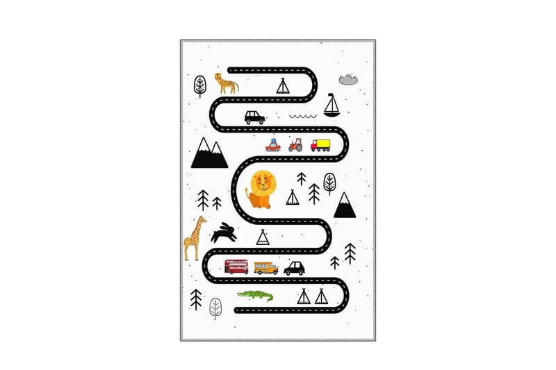 Homefesto Matta 160x230 cm, Multifärgad