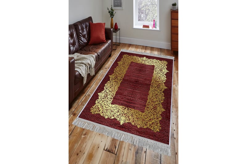 HOMEFESTO Matta 160x230 cm Multifärgad/Sammet - Persisk matta - Orientaliska mattor