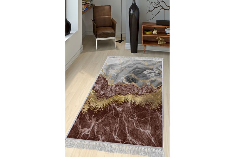 HOMEFESTO Matta 160x230 cm Multifärgad/Sammet - Persisk matta - Orientaliska mattor