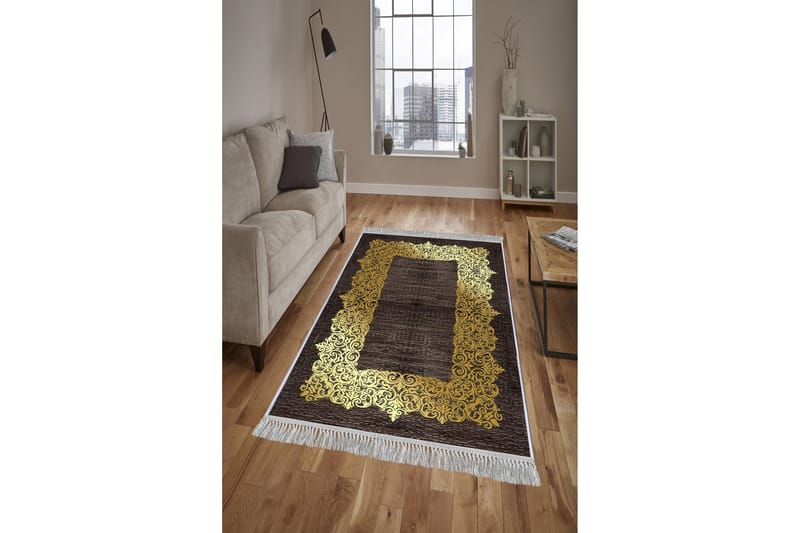 HOMEFESTO Matta 160x230 cm Multifärgad/Sammet - Persisk matta - Orientaliska mattor