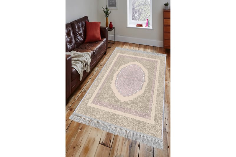 HOMEFESTO Matta 160x230 cm Multifärgad/Sammet - Persisk matta - Orientaliska mattor