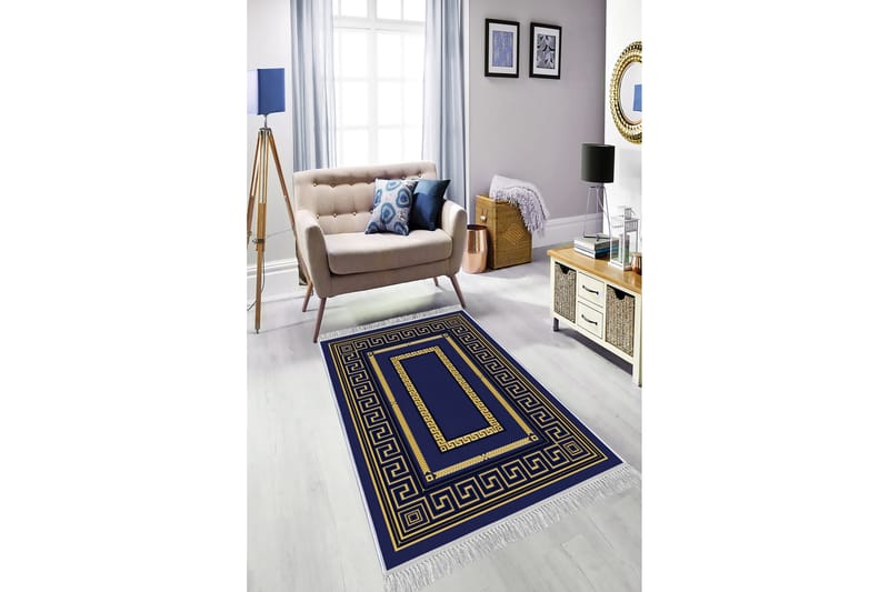 HOMEFESTO Matta 160x230 cm Multifärgad/Sammet - Textilier & mattor - Mattor - Orientaliska mattor - Persisk matta