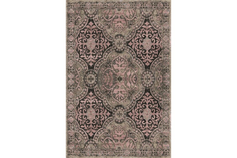 HOMEFESTO Matta 160x230 cm Multifärgad/Sammet - Persisk matta - Orientaliska mattor