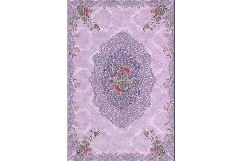 HOMEFESTO Matta 160x230 cm Multifärgad/Sammet - Textilier & mattor - Mattor - Orientaliska mattor - Persisk matta