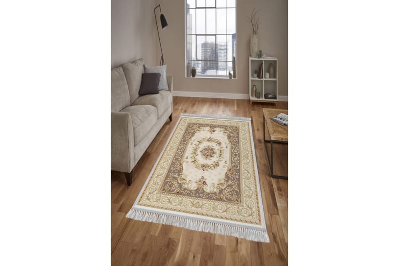 HOMEFESTO Matta 160x230 cm Multifärgad/Sammet - Persisk matta - Orientaliska mattor