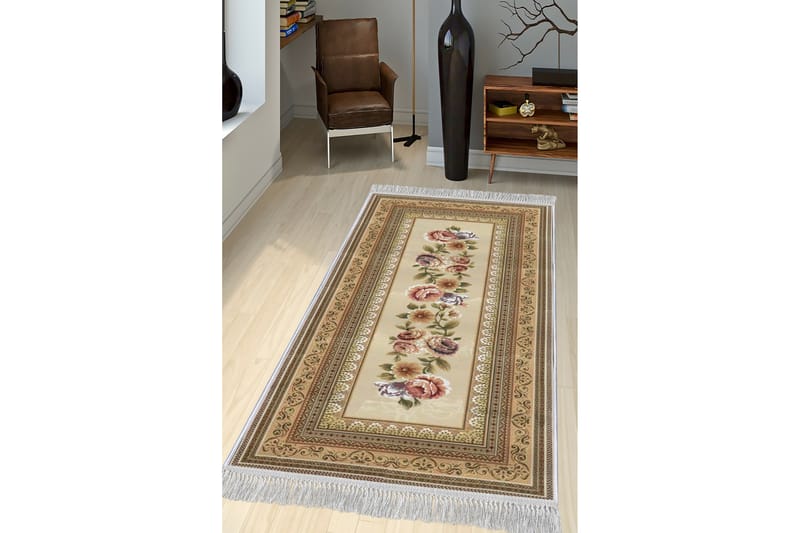 HOMEFESTO Matta 160x230 cm Multifärgad/Sammet - Persisk matta - Orientaliska mattor