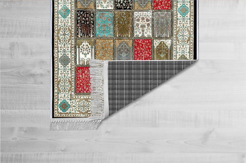 HOMEFESTO Matta 160x230 cm Multifärgad/Sammet - Persisk matta - Orientaliska mattor