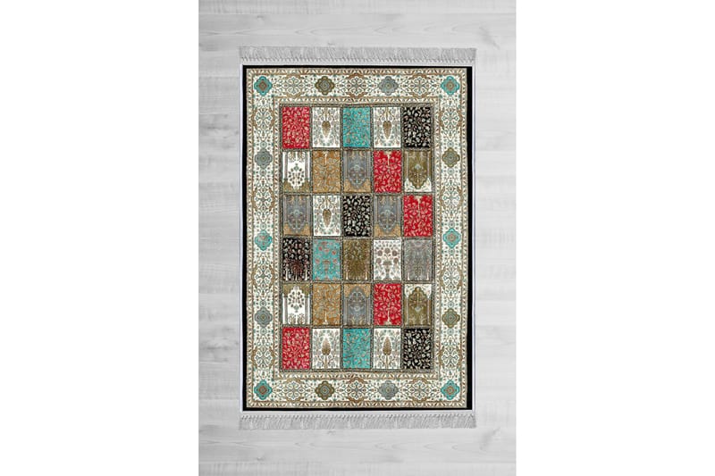 HOMEFESTO Matta 160x230 cm Multifärgad/Sammet - Persisk matta - Orientaliska mattor