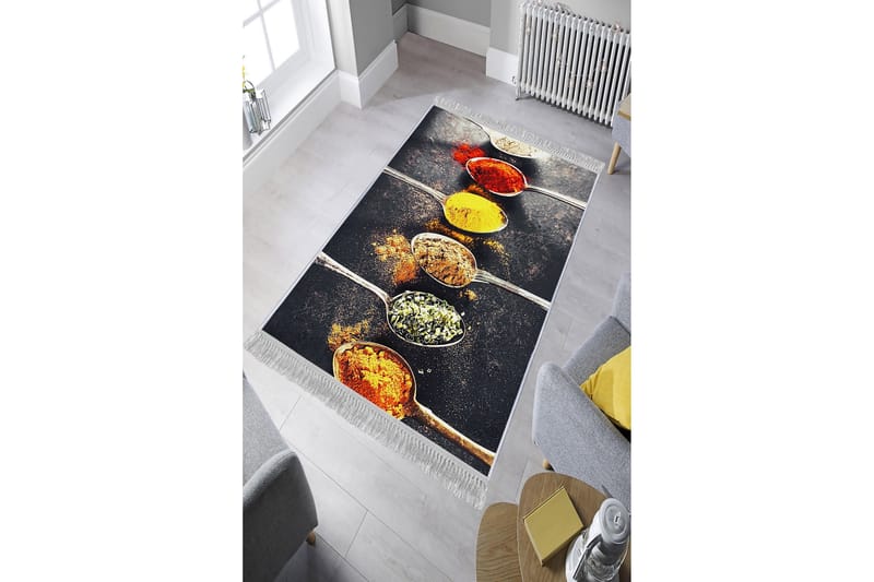 Homefesto Matta 160x230 cm - Multifärgad/Sammet - Textilier & mattor - Mattor - Orientaliska mattor - Persisk matta