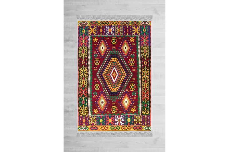 Homefesto Matta 160x230 cm - Multifärgad/Sammet - Textilier & mattor - Mattor - Orientaliska mattor - Persisk matta