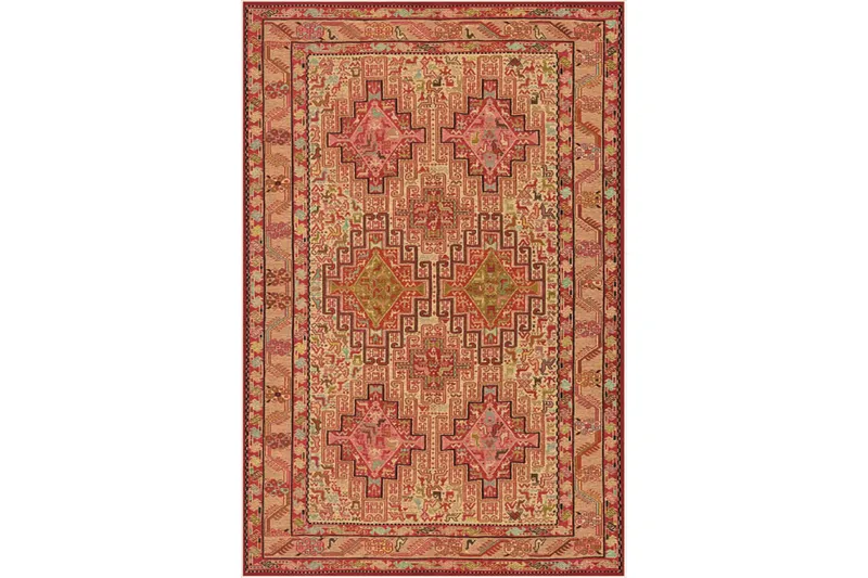 Homefesto Matta 160x230 cm - Multifärgad/Sammet - Textilier & mattor - Mattor - Orientaliska mattor - Persisk matta