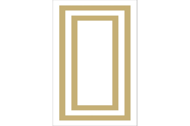 Homefesto Matta 160x230 cm, Multifärgad/Sammet