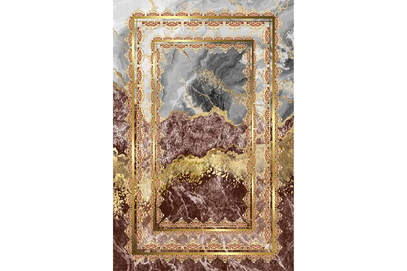 Homefesto Matta 160x230 cm - Multifärgad/Sammet - Textilier & mattor - Mattor - Orientaliska mattor - Persisk matta