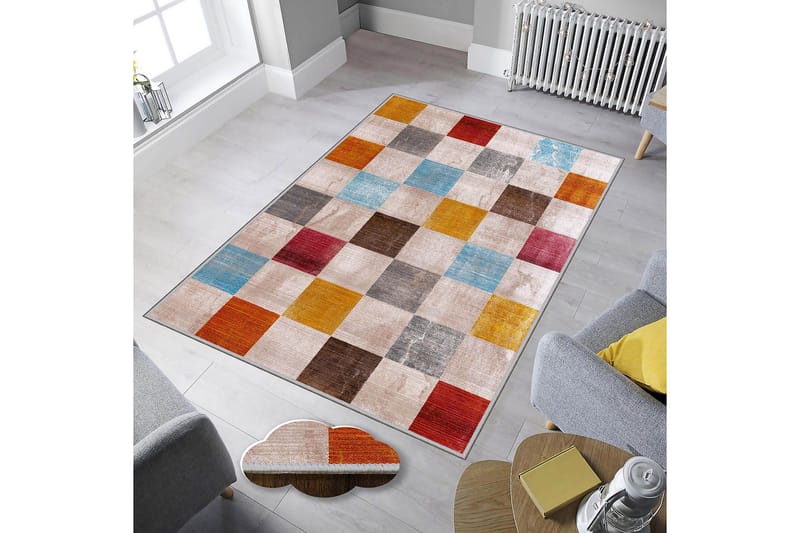 HOMEFESTO Matta 180x280 cm Multifärgad - Textilier & mattor - Mattor - Orientaliska mattor - Persisk matta
