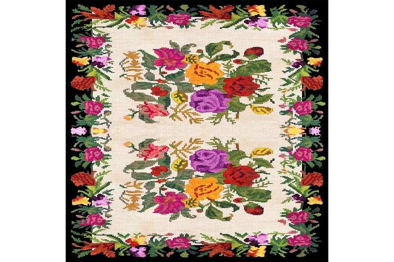 HOMEFESTO Matta 180x280 cm Multifärgad - Textilier & mattor - Mattor - Orientaliska mattor - Persisk matta
