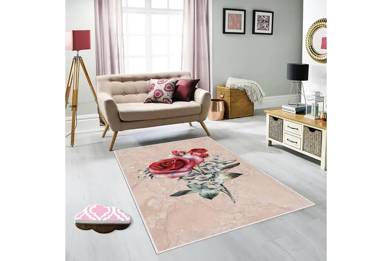 Homefesto Matta 180x280 cm, Multifärgad