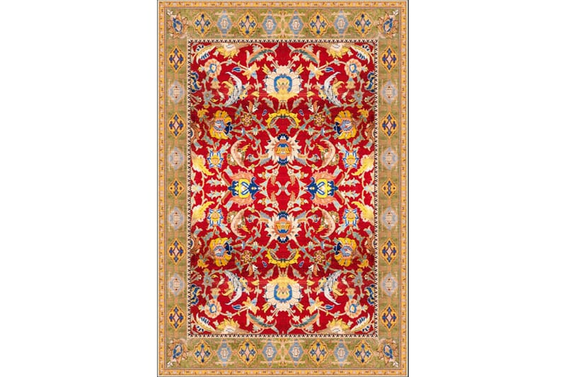 HOMEFESTO Matta 180x280 cm Multifärgad/Sammet - Textilier & mattor - Mattor - Orientaliska mattor - Persisk matta