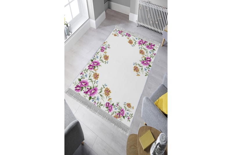 HOMEFESTO Matta 180x280 cm Multifärgad/Sammet - Textilier & mattor - Mattor - Orientaliska mattor - Persisk matta