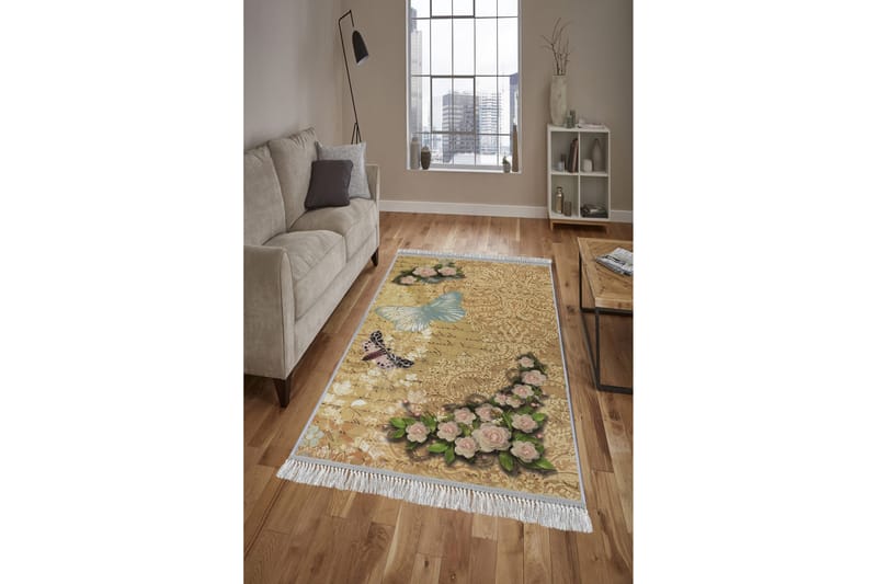 HOMEFESTO Matta 180x280 cm Multifärgad/Sammet - Textilier & mattor - Mattor - Orientaliska mattor - Persisk matta