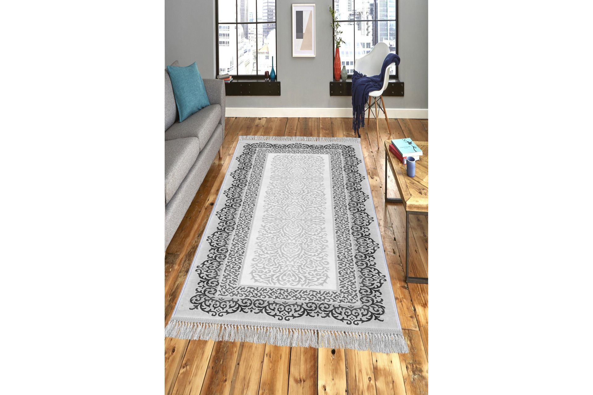 HOMEFESTO Matta 180x280 cm Multifärgad/Sammet - Textilier & mattor - Mattor - Orientaliska mattor - Persisk matta