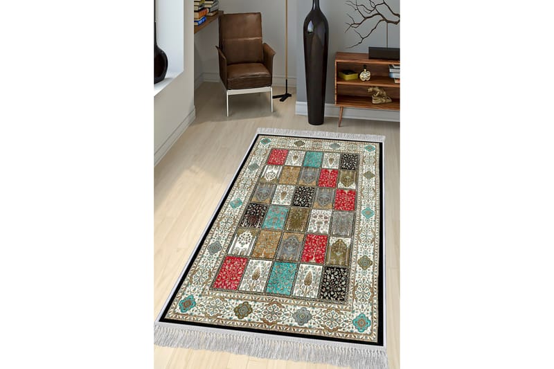 HOMEFESTO Matta 180x280 cm Multifärgad/Sammet - Textilier & mattor - Mattor - Orientaliska mattor - Persisk matta