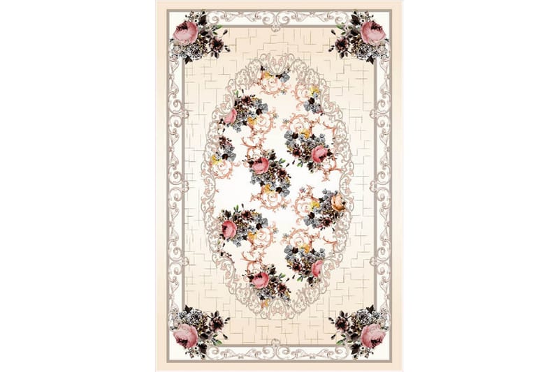 HOMEFESTO Matta 180x280 cm Multifärgad/Sammet - Textilier & mattor - Mattor - Orientaliska mattor - Persisk matta