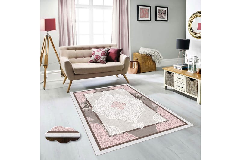 HOMEFESTO Matta 80x120 cm Multifärgad - Persisk matta - Orientaliska mattor